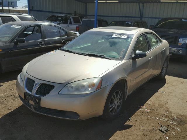 1G2ZG558564120865 - 2006 PONTIAC G6 SE1 GOLD photo 2