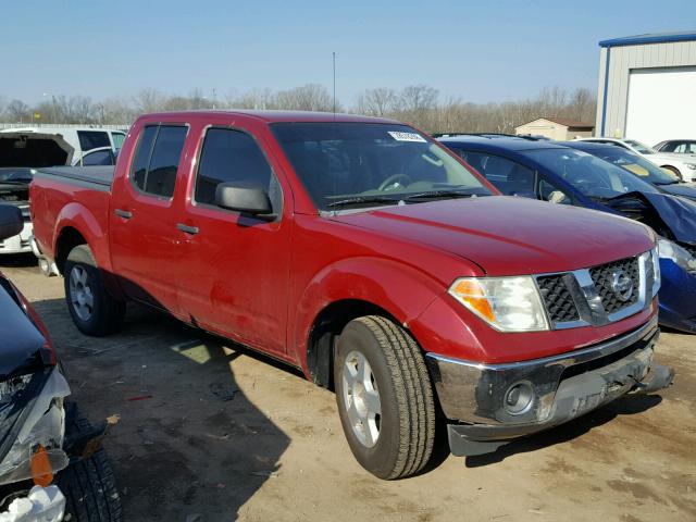 1N6AD07UX6C426784 - 2006 NISSAN FRONTIER C RED photo 1