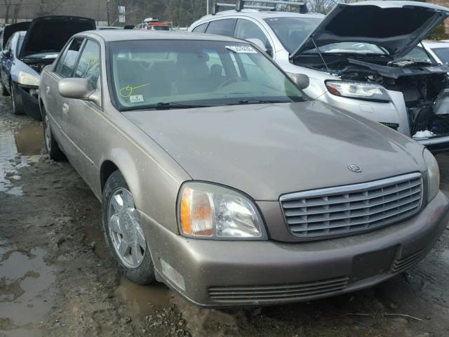 1G6KF57961U103980 - 2001 CADILLAC DEVILLE DT BROWN photo 1