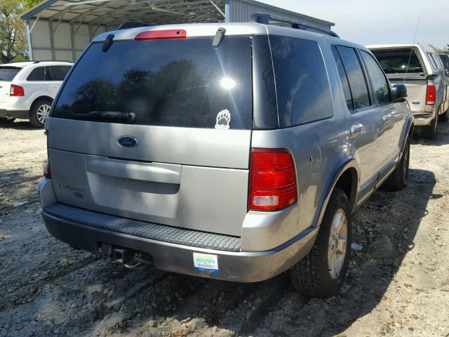 1FMZU73K63UB32643 - 2003 FORD EXPLORER X SILVER photo 4