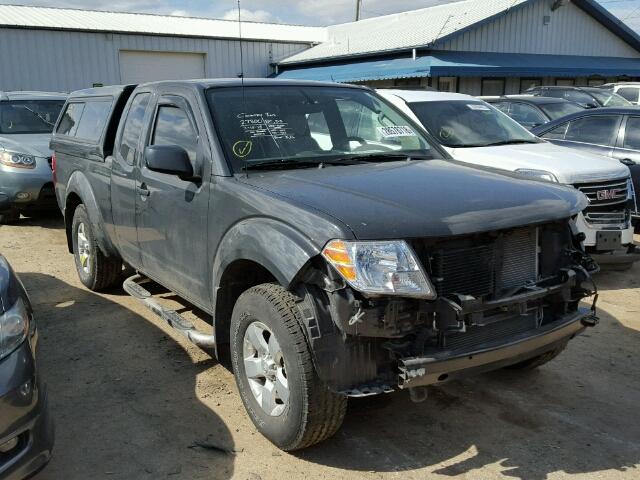 1N6AD0CW5CC482702 - 2012 NISSAN FRONTIER S GRAY photo 1