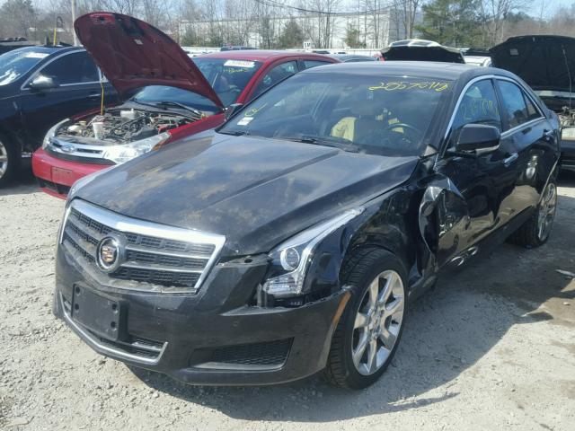 1G6AH5R36D0122118 - 2013 CADILLAC ATS LUXURY BLACK photo 2