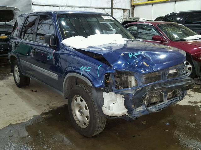 JHLRD2846XC015564 - 1999 HONDA CR-V LX BLUE photo 1