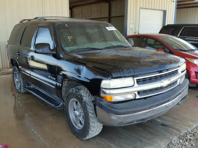 1GNEK13T11R127047 - 2001 CHEVROLET TAHOE K150 BLACK photo 1