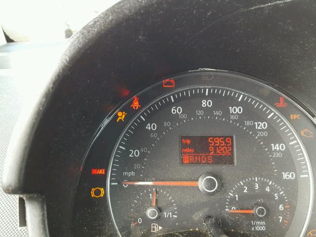 3VWRF31Y66M332930 - 2006 VOLKSWAGEN NEW BEETLE 红色 照片 8