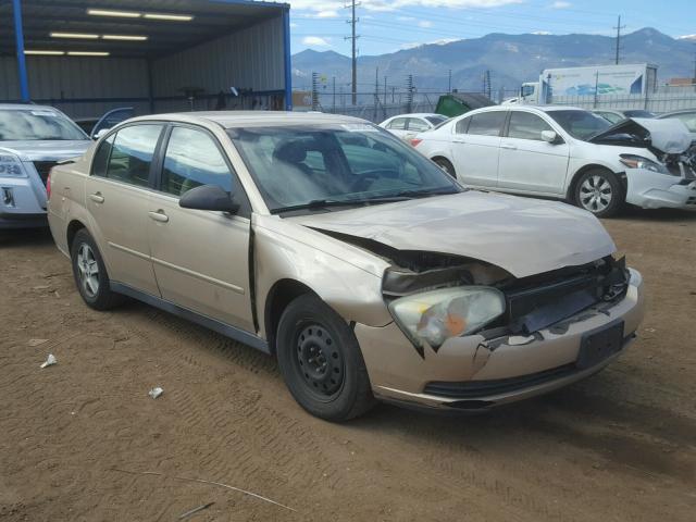1G1ZT52865F230265 - 2005 CHEVROLET MALIBU LS BEIGE photo 1