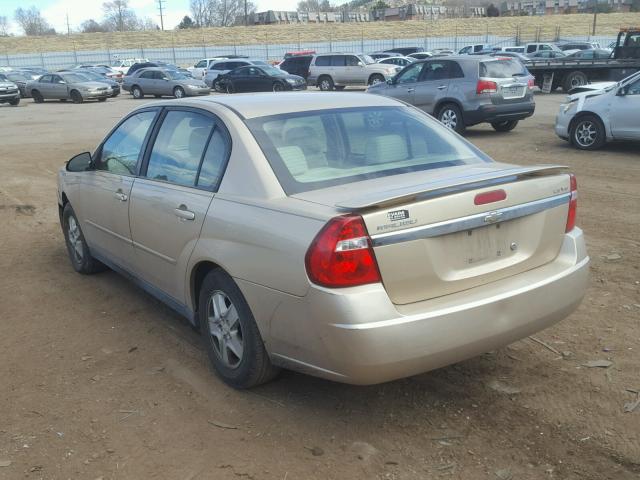 1G1ZT52865F230265 - 2005 CHEVROLET MALIBU LS BEIGE photo 3