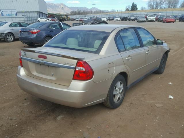 1G1ZT52865F230265 - 2005 CHEVROLET MALIBU LS BEIGE photo 4