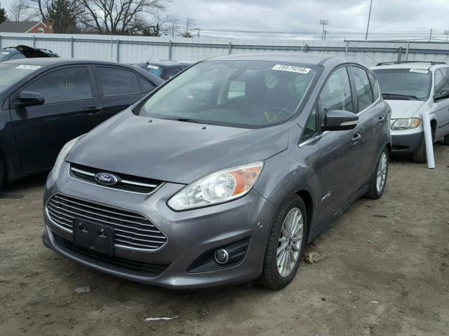 1FADP5BU7DL523438 - 2013 FORD C-MAX SEL SILVER photo 2