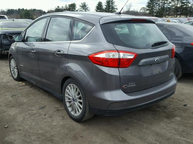 1FADP5BU7DL523438 - 2013 FORD C-MAX SEL SILVER photo 3