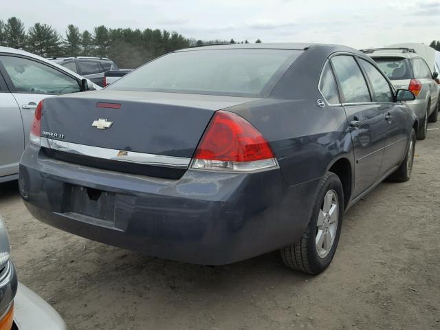 2G1WT55N889127334 - 2008 CHEVROLET IMPALA LT GRAY photo 4