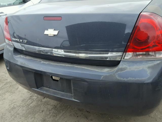 2G1WT55N889127334 - 2008 CHEVROLET IMPALA LT GRAY photo 9