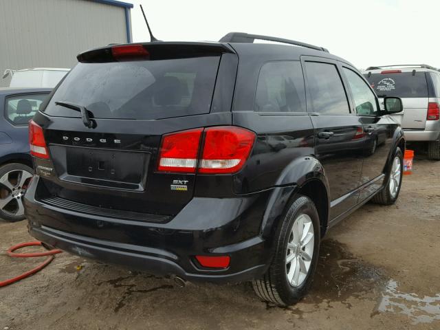 3C4PDCBG0FT605176 - 2015 DODGE JOURNEY SX BLACK photo 4