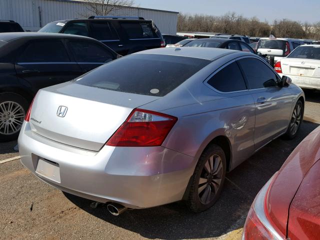 1HGCS12888A029852 - 2008 HONDA ACCORD EXL SILVER photo 4