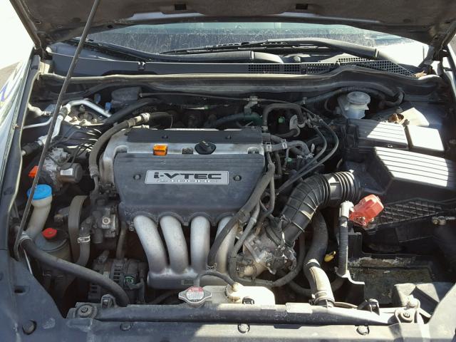 1HGCM56693A035825 - 2003 HONDA ACCORD EX BLUE photo 7