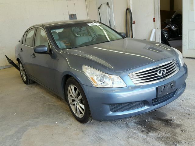 JNKCV61E79M011769 - 2009 INFINITI G37 BASE BLUE photo 1