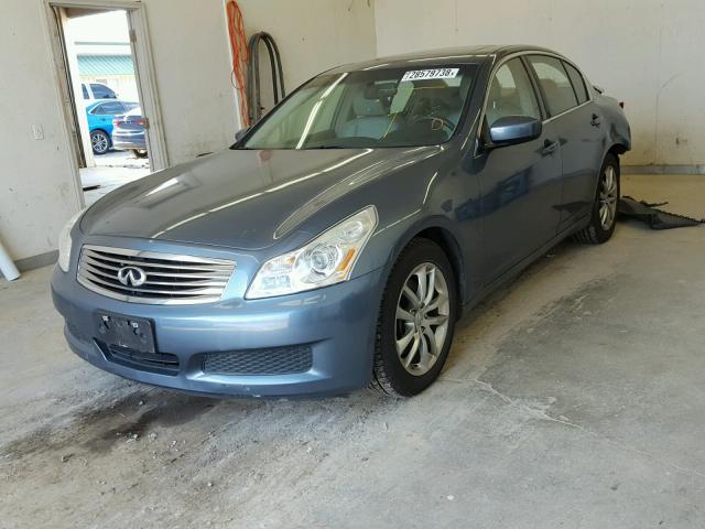 JNKCV61E79M011769 - 2009 INFINITI G37 BASE BLUE photo 2