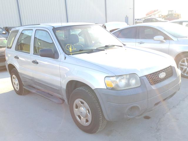 1FMCU02Z25KC78628 - 2005 FORD ESCAPE XLS SILVER photo 1