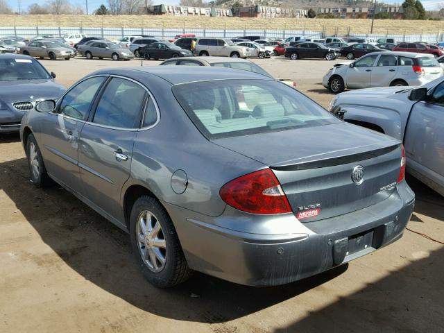 2G4WD532451225313 - 2005 BUICK LACROSSE C GRAY photo 3