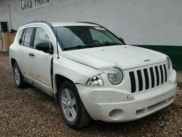 1J8FT47W58D779248 - 2008 JEEP COMPASS SP WHITE photo 1