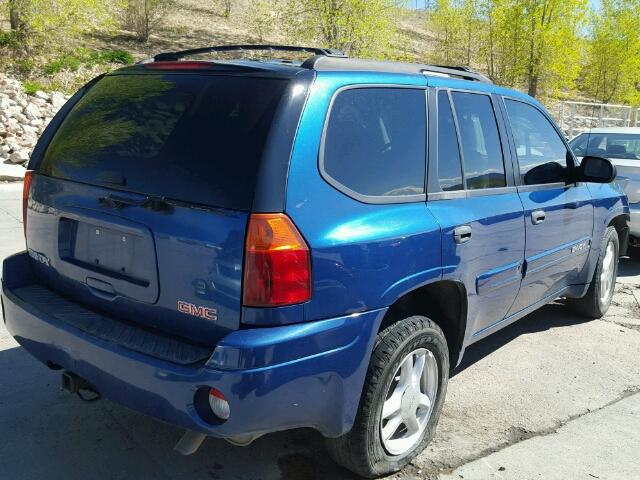 1GKDS13S752224865 - 2005 GMC ENVOY BLUE photo 4