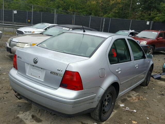 3VWRE69M73M030936 - 2003 VOLKSWAGEN JETTA GL SILVER photo 4