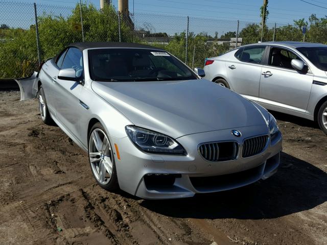 WBAYP9C55FD169942 - 2015 BMW 650 I SILVER photo 1