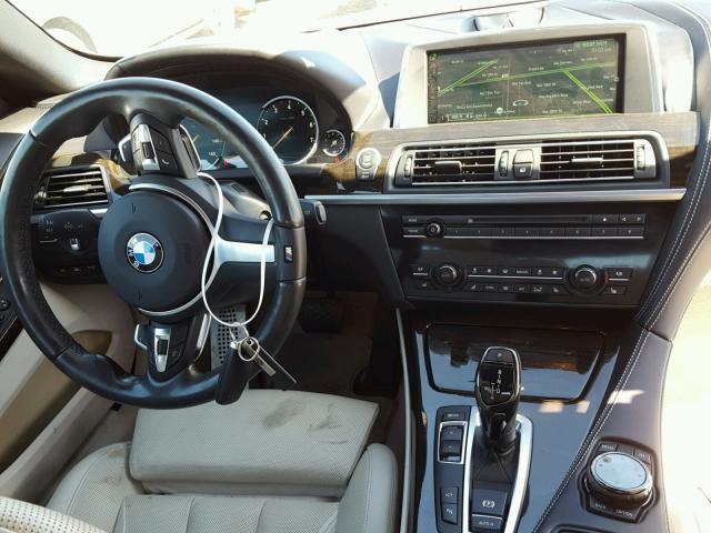 WBAYP9C55FD169942 - 2015 BMW 650 I SILVER photo 9