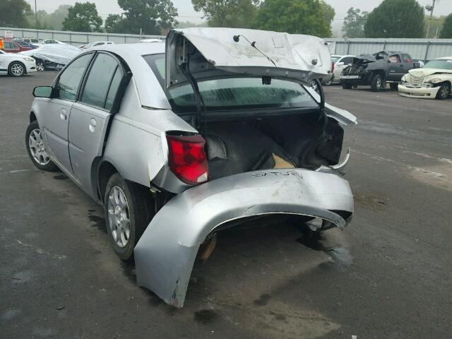 1G8AJ52F23Z102300 - 2003 SATURN ION LEVEL GRAY photo 3