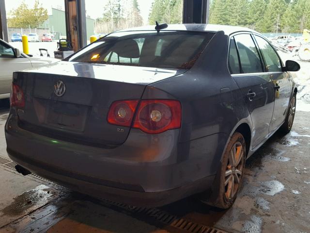 3VWDF71K85M646123 - 2005 VOLKSWAGEN NEW JETTA CHARCOAL photo 4