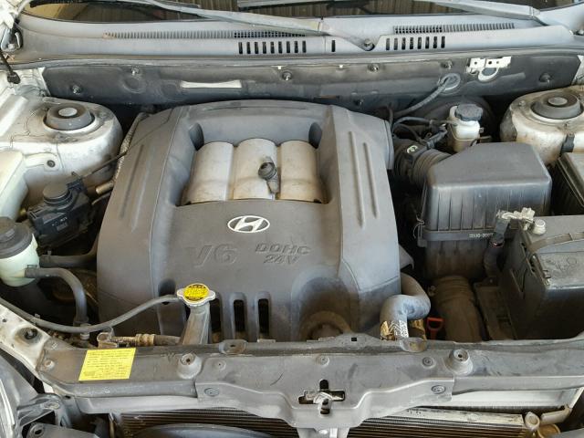 KM8SC13DX4U628453 - 2004 HYUNDAI SANTA FE G GRAY photo 7