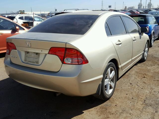 1HGFA16867L053760 - 2007 HONDA CIVIC EX Qəhvəyi foto 4