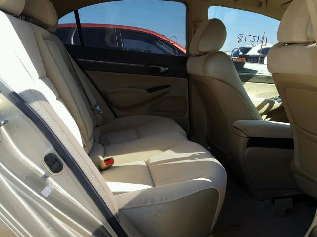 1HGFA16867L053760 - 2007 HONDA CIVIC EX Qəhvəyi foto 6