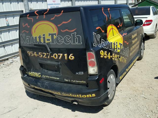 JTLKT324464061813 - 2006 TOYOTA SCION XB 黑色 照片 4