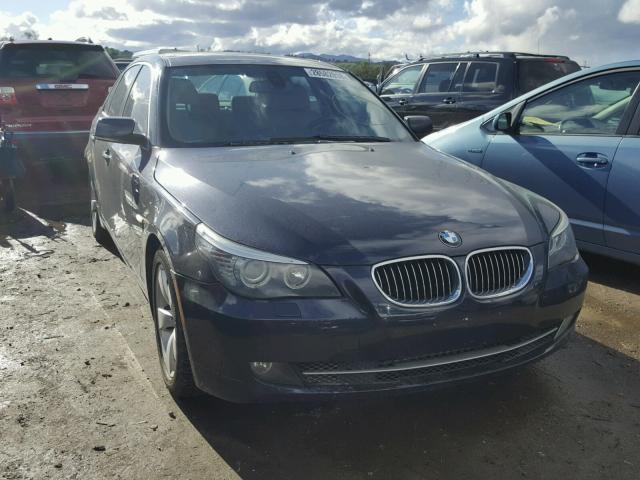 WBANU53538CT07278 - 2008 BMW 528 I BLACK photo 1