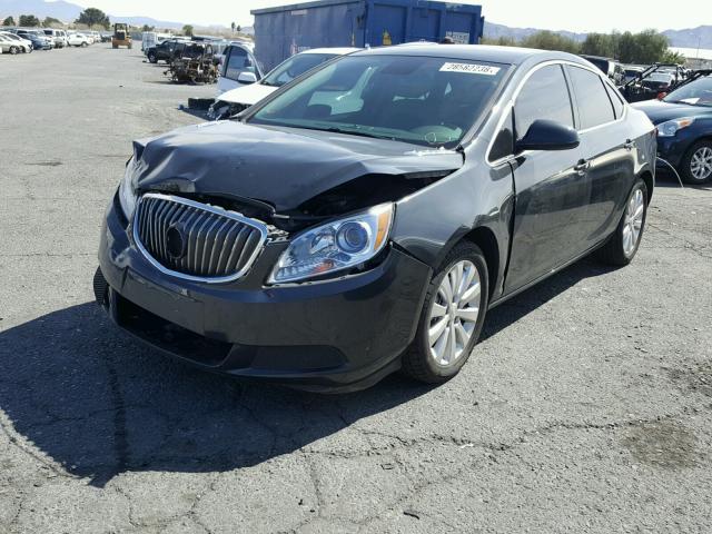 1G4PP5SK2F4131675 - 2015 BUICK VERANO CHARCOAL photo 2