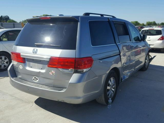 5FNRL38619B058609 - 2009 HONDA ODYSSEY EX SILVER photo 4