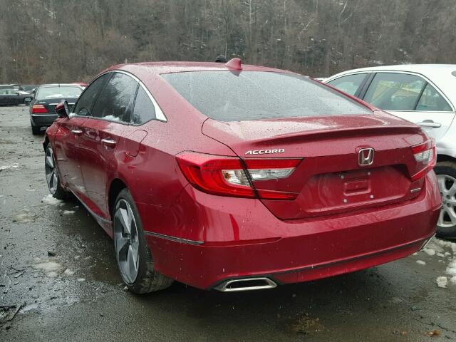 1HGCV1F93JA015230 - 2018 HONDA ACCORD TOU RED photo 3