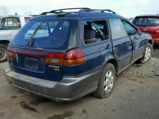 4S3BG6851W7628219 - 1998 SUBARU LEGACY 30T TEAL photo 4