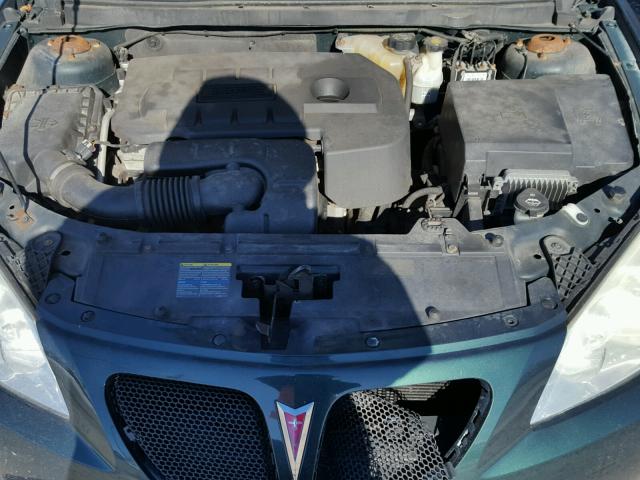 1G2ZF55BX64276270 - 2006 PONTIAC G6 SE GREEN photo 7