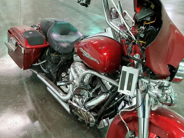 1HD1KBM11CB637533 - 2012 HARLEY-DAVIDSON FLHX STREE RED photo 9