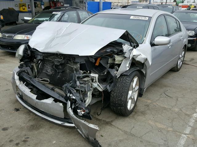 1N4BA41EX6C863506 - 2006 NISSAN MAXIMA SE SILVER photo 2