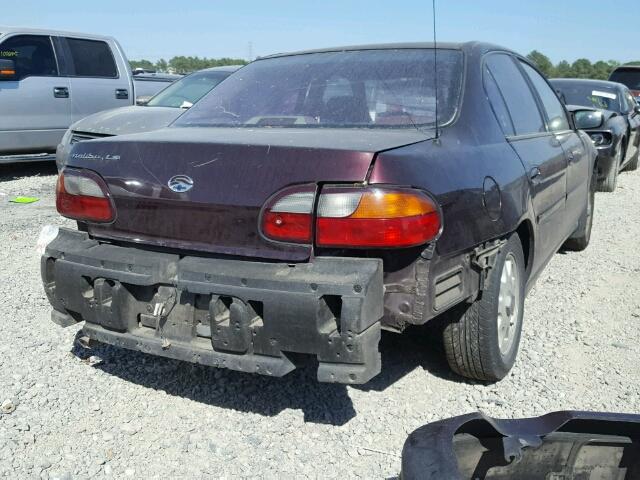 1G1NE52M0XY159769 - 1999 CHEVROLET MALIBU LS Күлгін фото 4