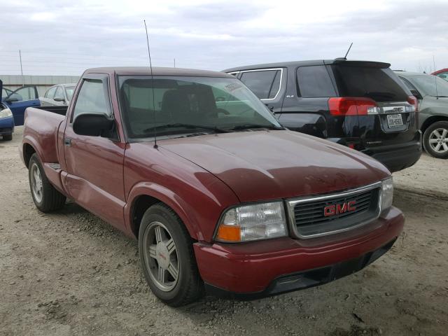 1GTCS1455Y8308278 - 2000 GMC SONOMA RED photo 1