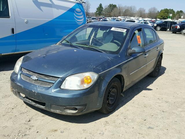 1G1AZ55F967767004 - 2006 CHEVROLET COBALT LTZ GREEN photo 2