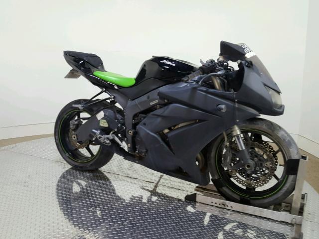 JKAZX4R119A006252 - 2009 KAWASAKI ZX600 R BLACK photo 2