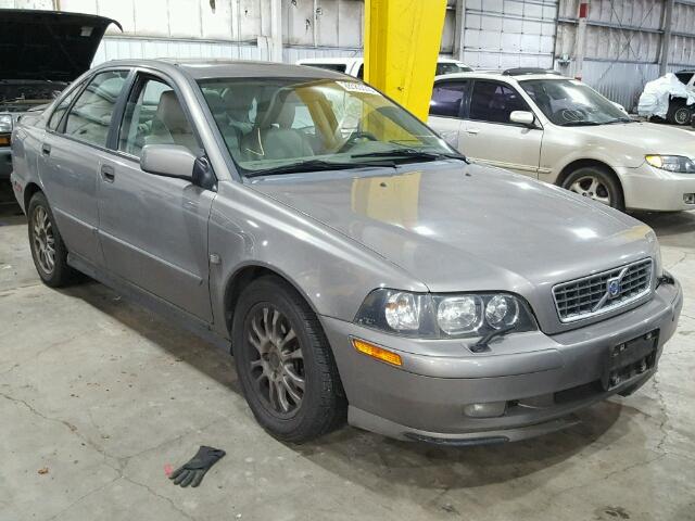 YV1VS27514F040243 - 2004 VOLVO S40 1.9T GRAY photo 1