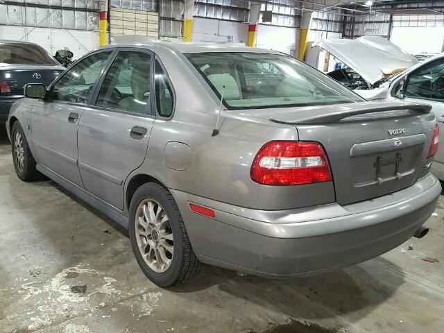 YV1VS27514F040243 - 2004 VOLVO S40 1.9T GRAY photo 3