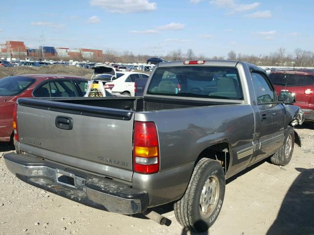 1GCEC14W31Z322453 - 2001 CHEVROLET SILVERADO GOLD photo 4