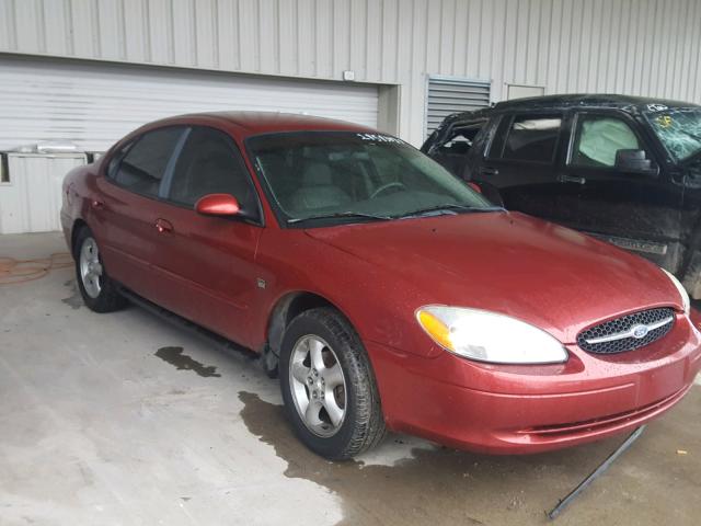 1FAFP55S5YA132342 - 2000 FORD TAURUS SES RED photo 1